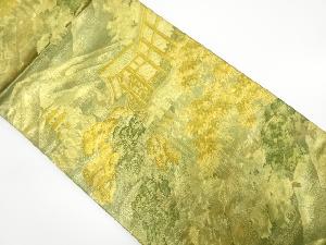 清水寺風景模様織り出し　袋帯